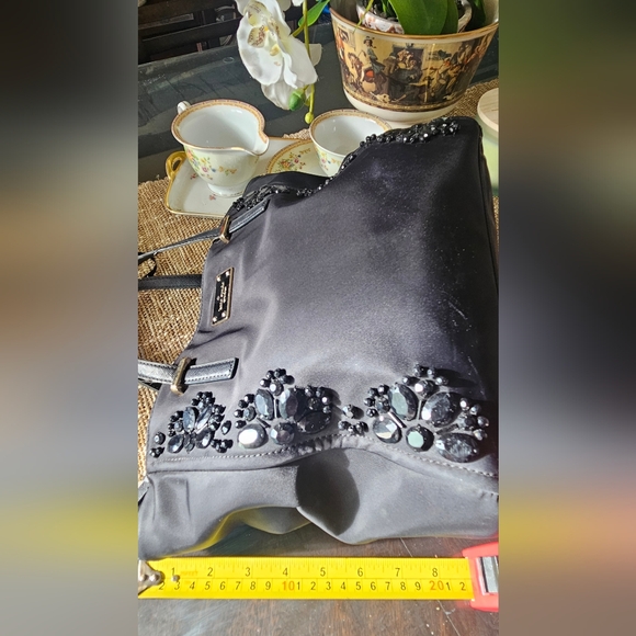 Kate Spade Black Embellished Tote Bag - Picture 5 of 5
